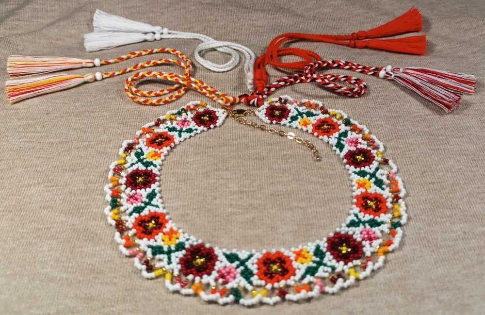 Силянка з чеського бісеру.