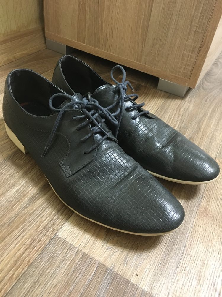 Кожаные мужские туфли Pazolini