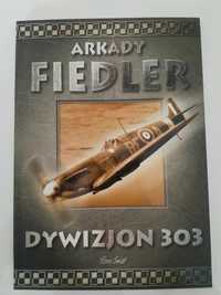 Książka Akrady Fiedler - Dywizjon 303, okładka miękka