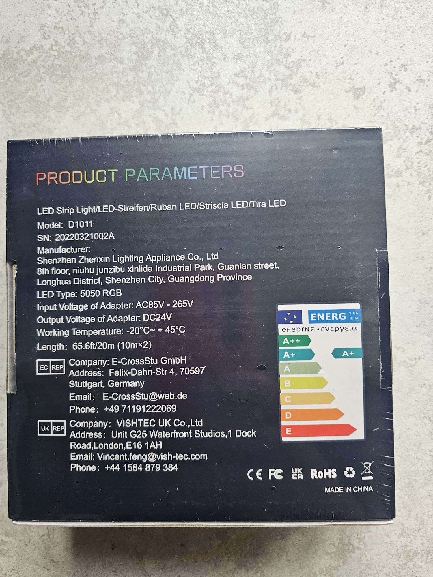 Taśma Pasek LED 10m 5050 RGB