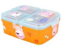 Świnka Peppa Śniadaniówka Lunchbox 4 Komory