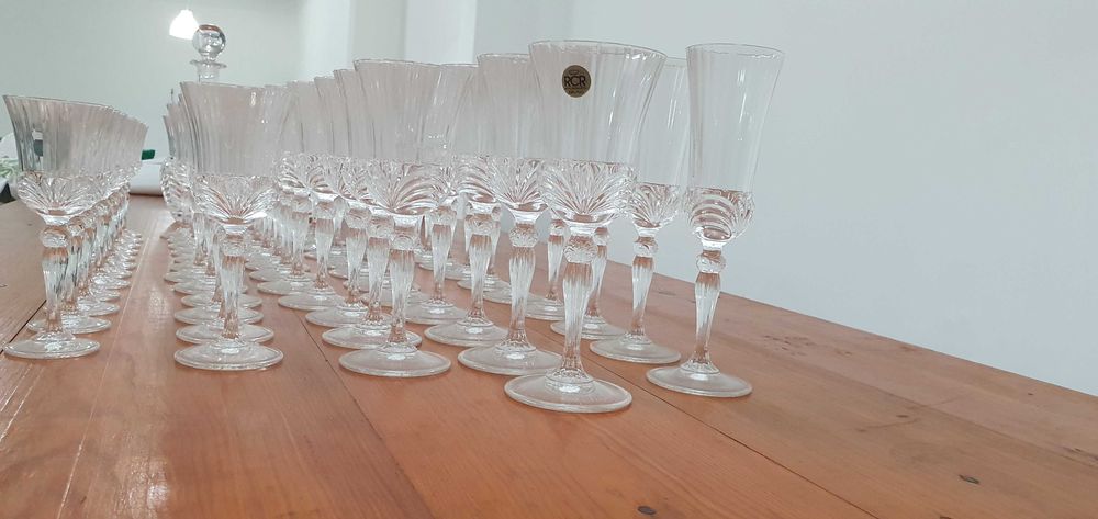 Conjunto 62 peças royal cristal rock 24% pbo