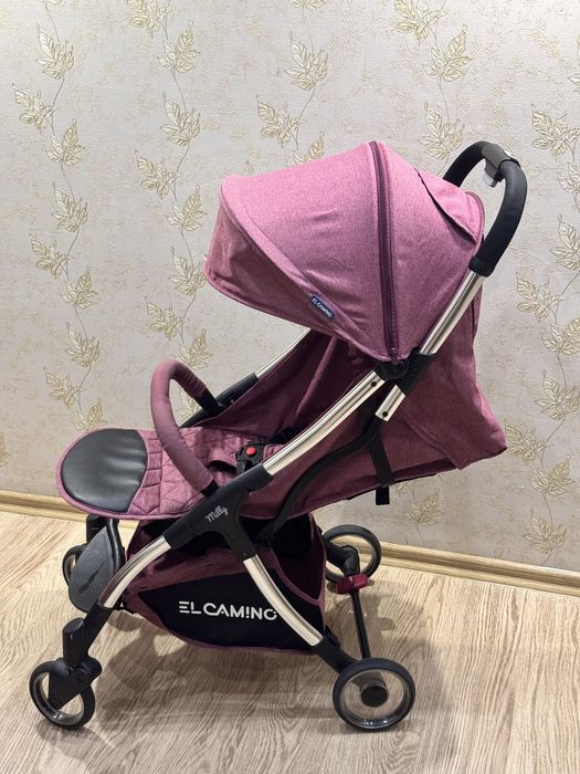 Коляска 2в 1 EI camino ME 1021-9 B-Move grey purple