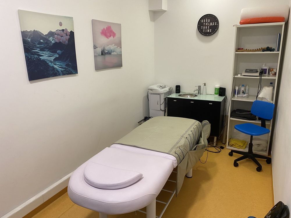 Aluguer gabinete massagem/fisioterapia