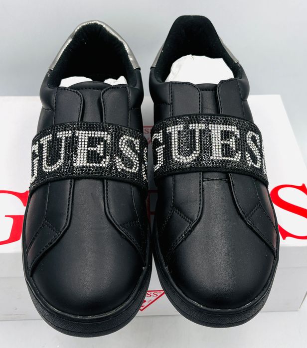 ‼️Nowe oryginalne trampki sneakersy GUESS Connur czarne 40 AZ 057