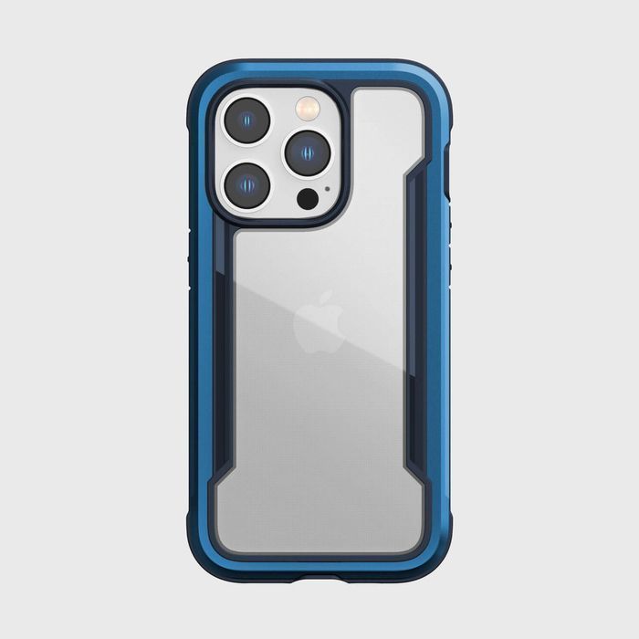 Etui Raptic X-Doria Shield iPhone 14 Pro Pancerny Pokrowiec Niebieski