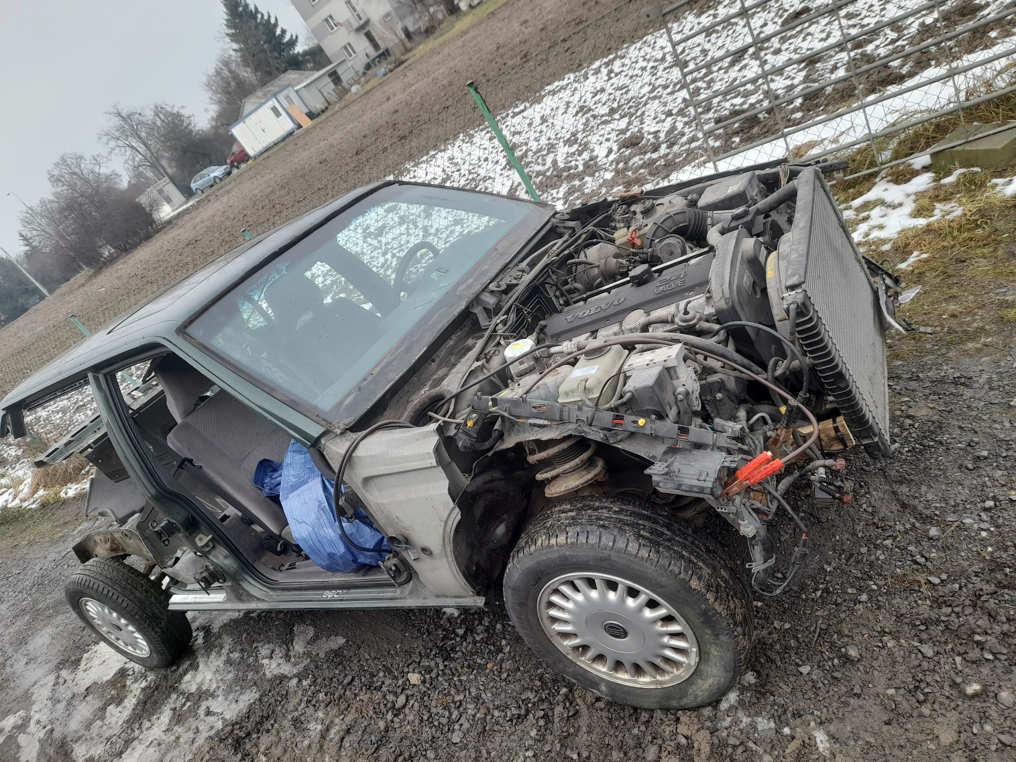 Silnik 2,5B skrzynia M90 volvo 960 (940, 740, 240) Swap pali jeździ