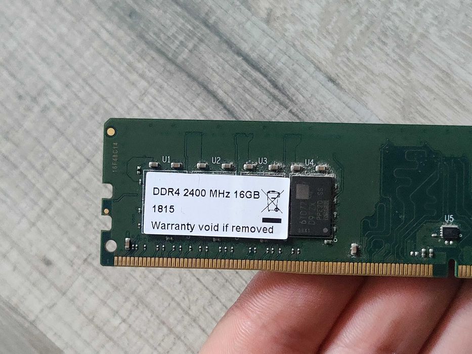 Оперативна пам'ять озу DDR4-12400 16gb Kit 1x16 amd intel