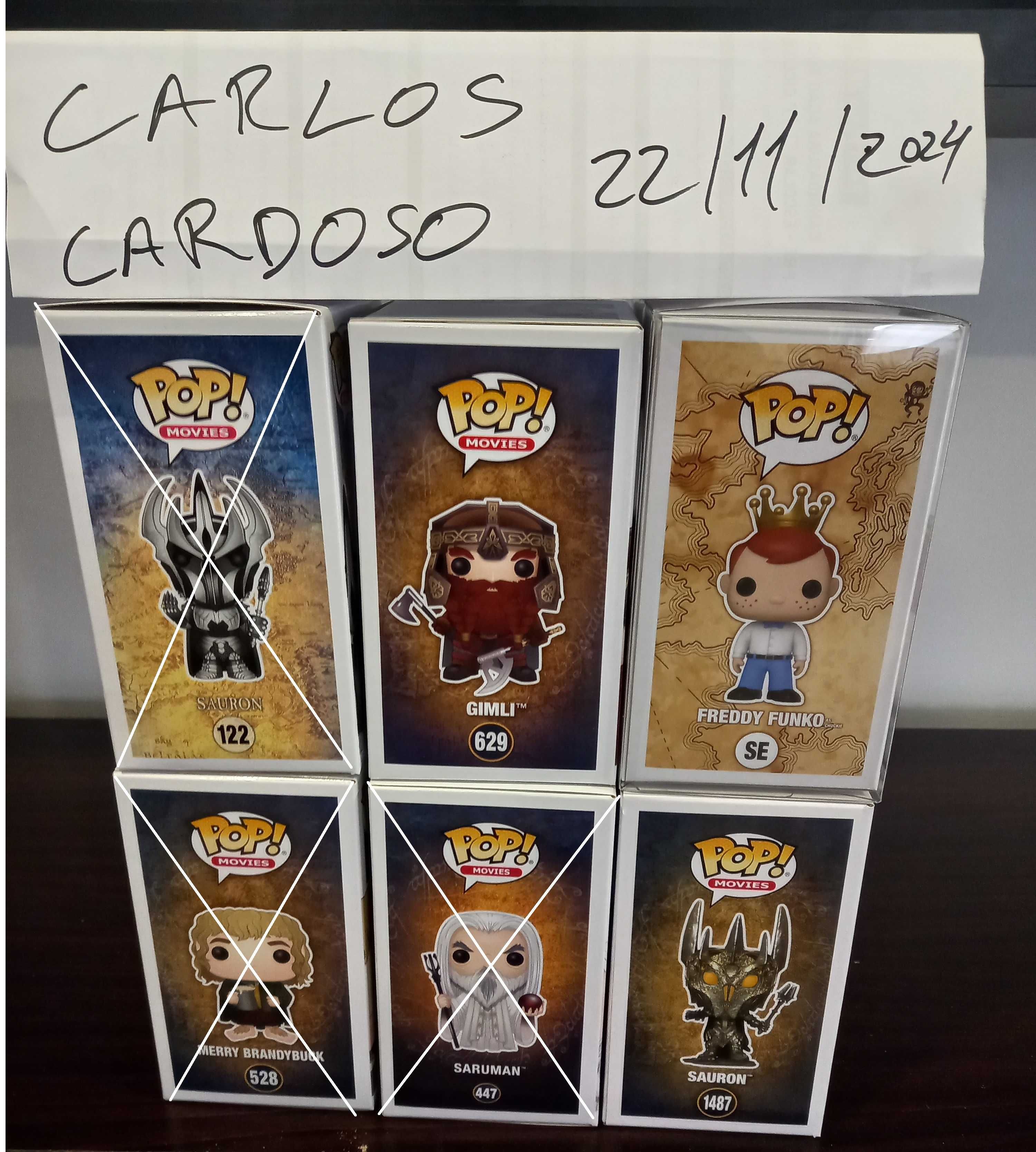 Funko Pop's! (Anime Marvel DC Movies Disney Terror, etc)