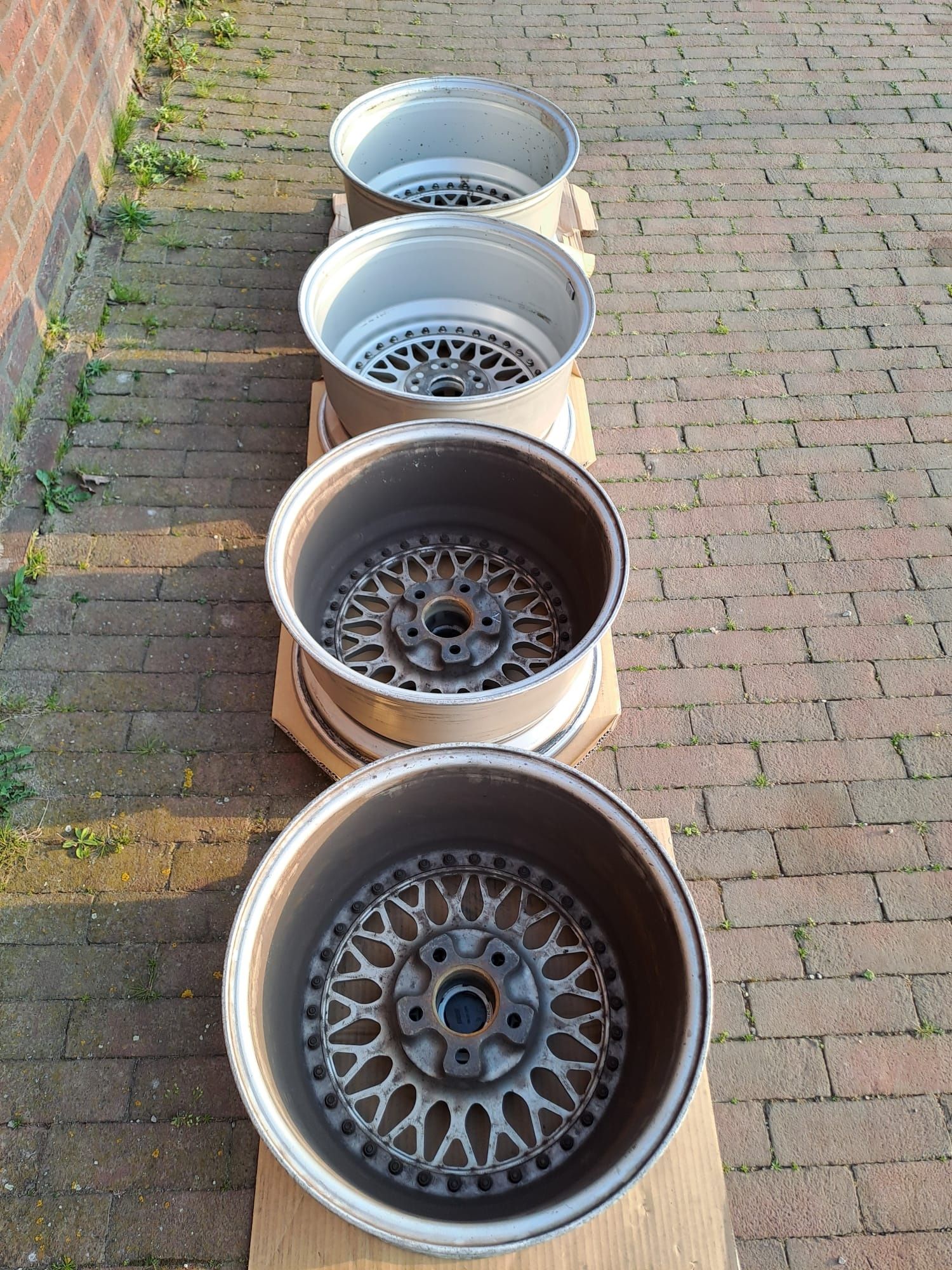 BBS RS 9x17 GTI VR6 3 częściowe E30 M3