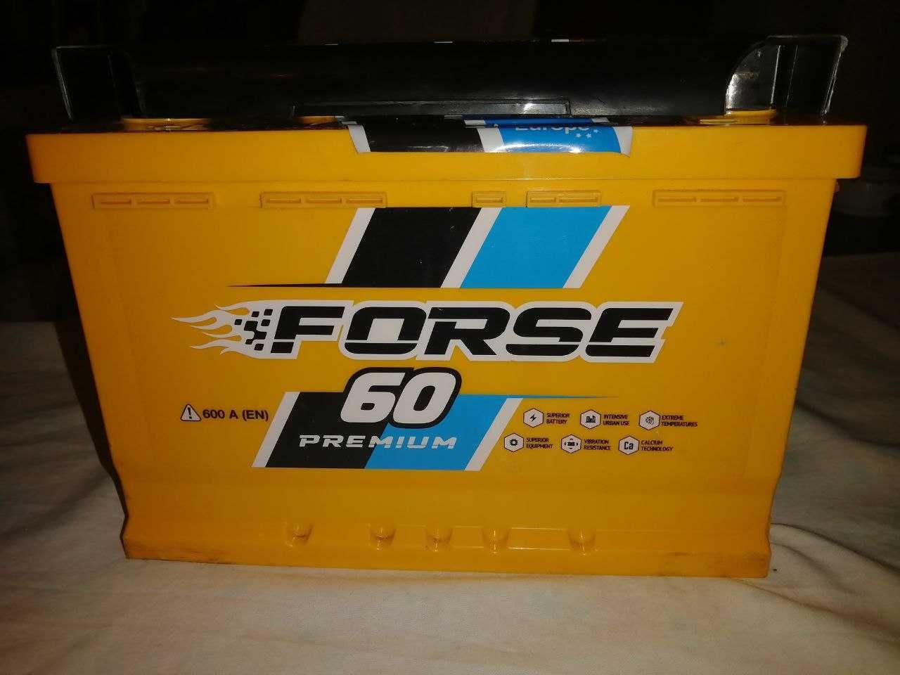 Аккумулятор Force Racing Premium 6СТ-60 600А