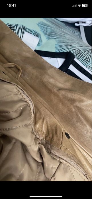 Kurtka skórzana męska xxl polski producent z podpinką ocieplana