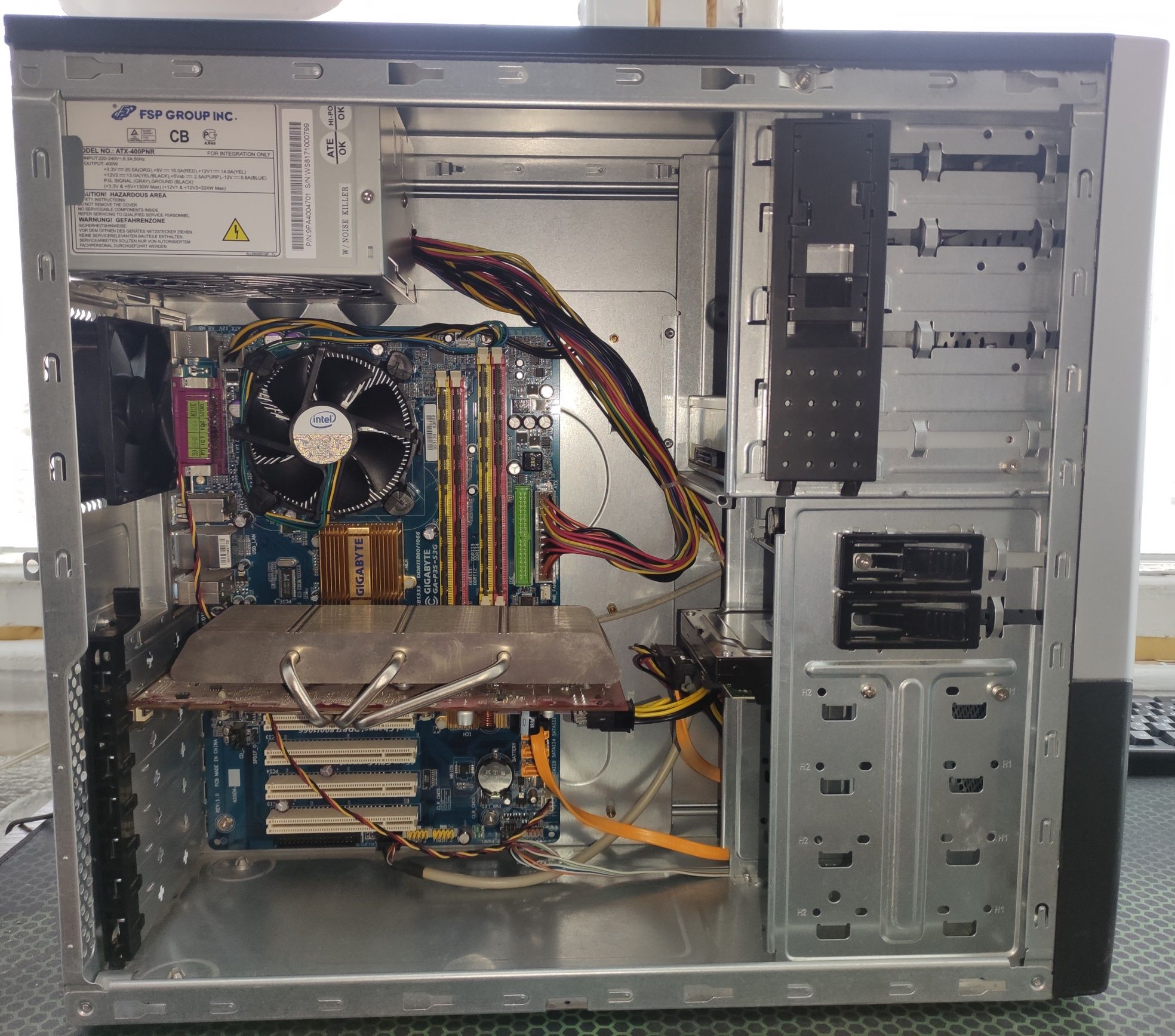 ПК Core 2 Quad Q9400, Radeon HD3850
