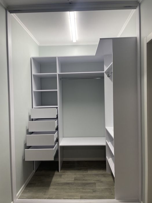 Гардеробна, Індивідуальні розміри. Швидко