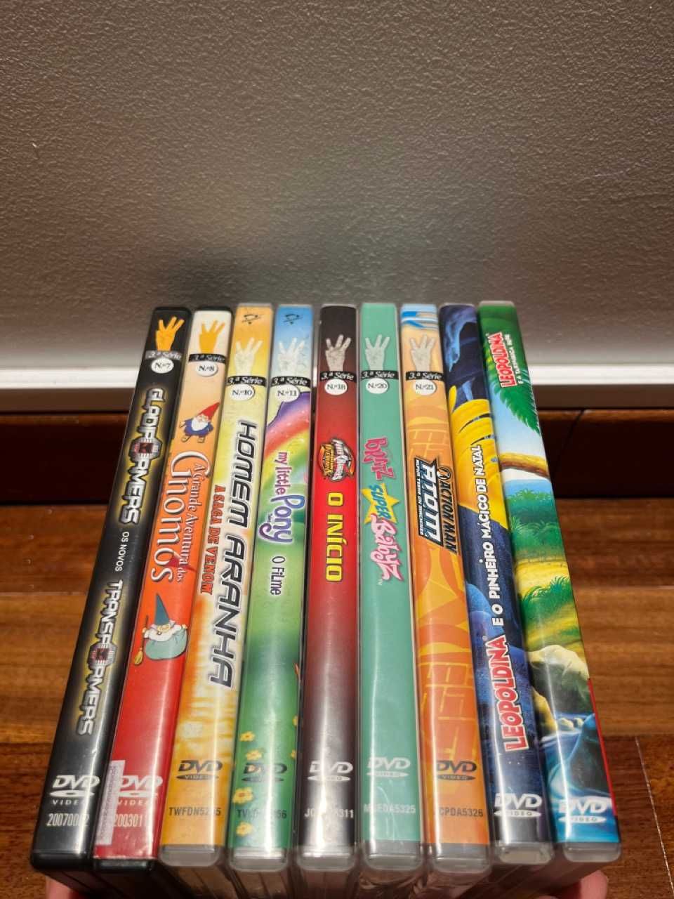 Vários DVDs Originais (várias categorias)