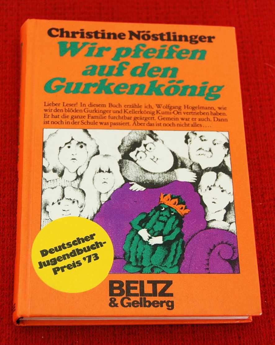 Książka niemiecka  Wir pfeifen auf den Gurkenkönig (niemiecki)