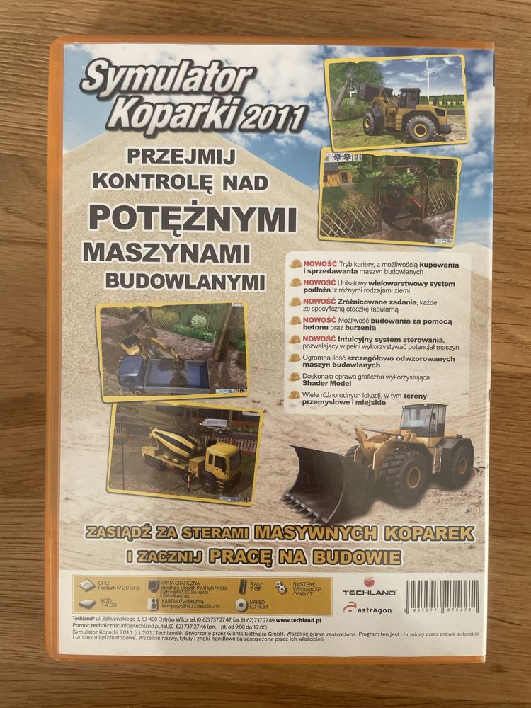 Gra Symulator Koparki 2011 PC PL