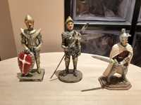 Rycerz rycerstwo figurki prl manekin zestaw kolekcja vintage miniatur