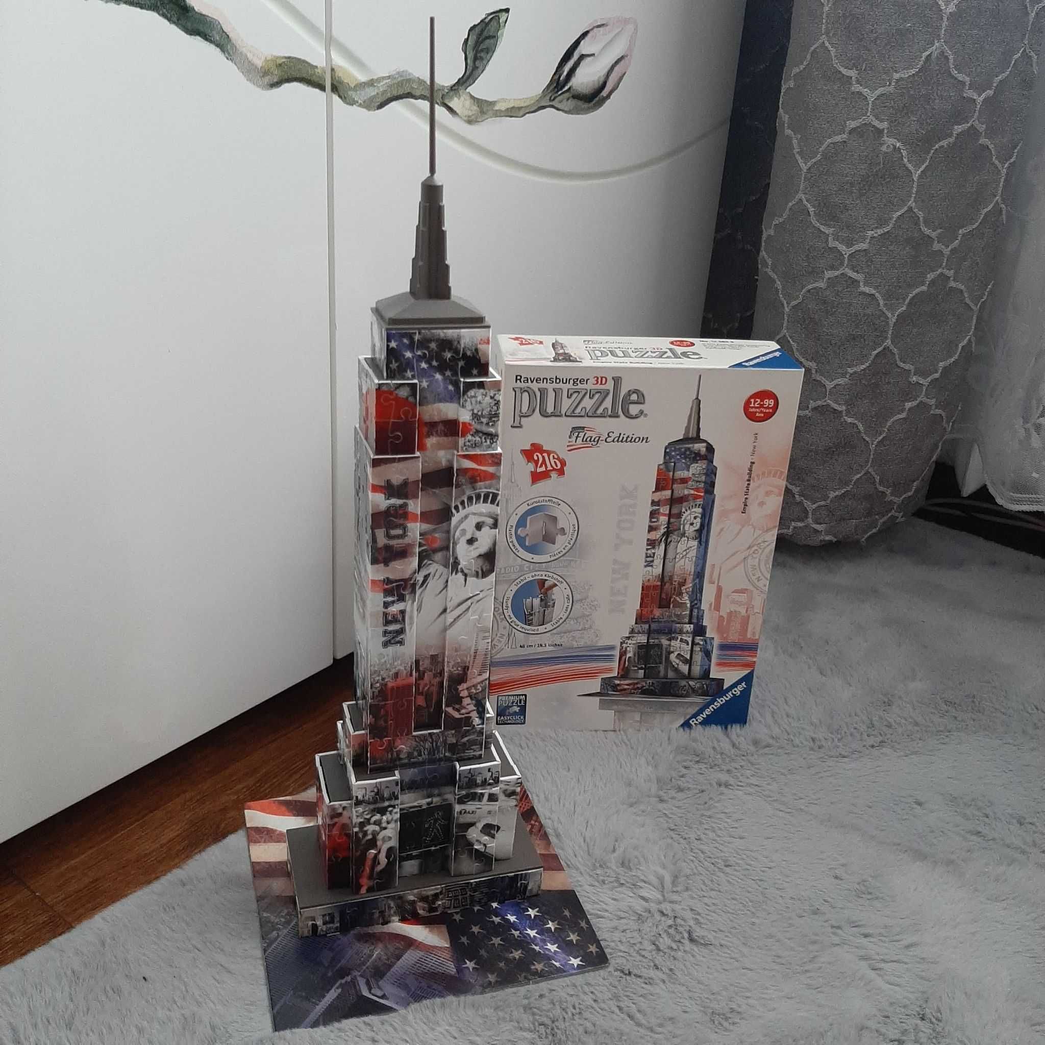 Puzzle 3D - Empire State Building Flag Edition Ravensburger