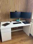 Biurko IKEA Malm, białe – stan jak nowe