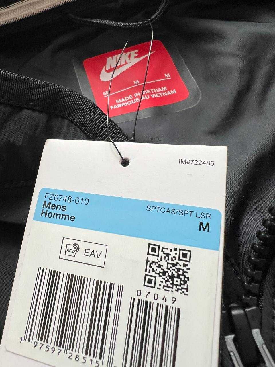 ОРИГІНАЛ! Жилетка Nike NSW Tech Woven Vest Black M L | FZ0748-010
