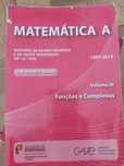 3 volumes de livro preparação para exame de mat.A