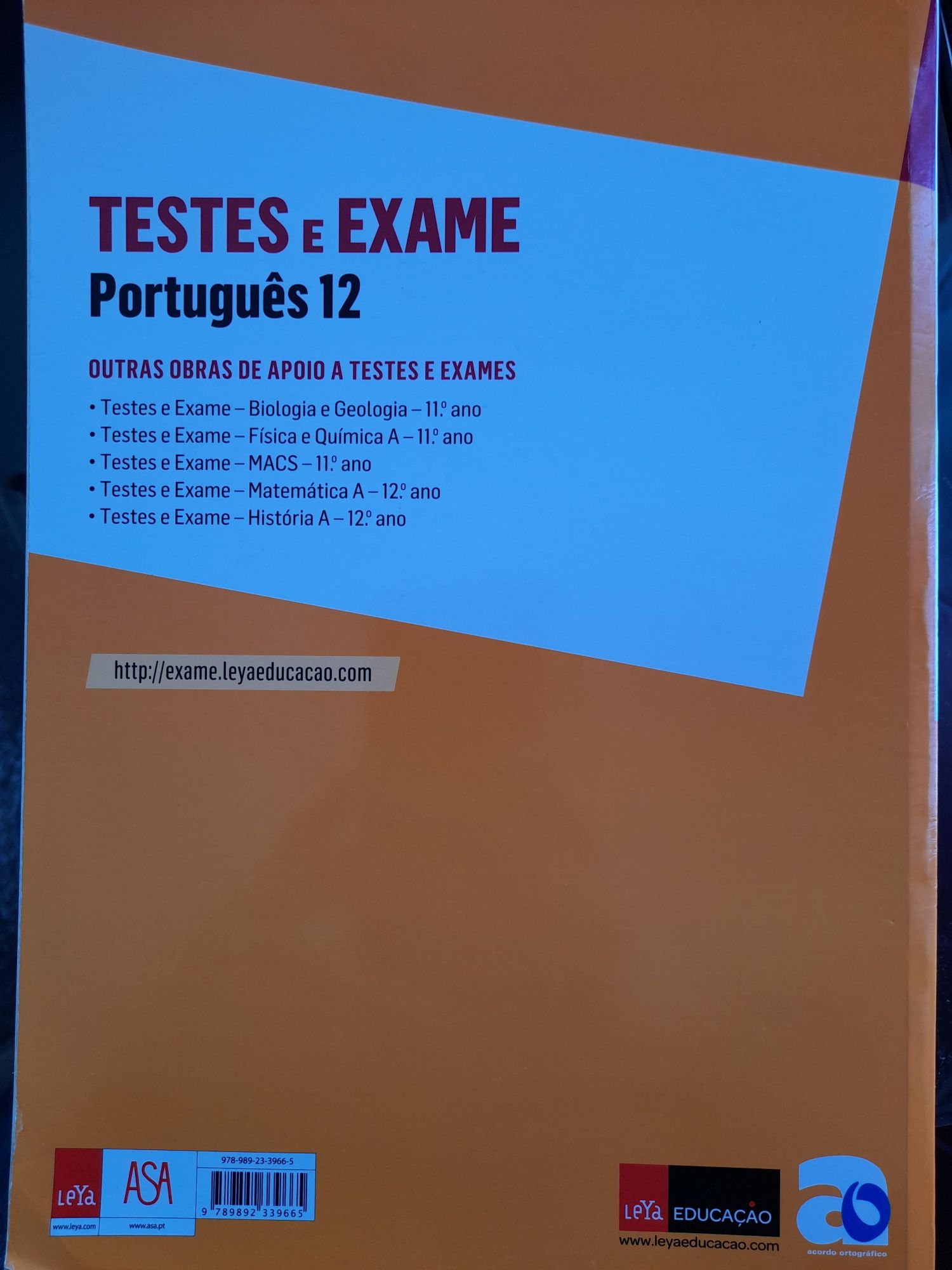 Livros para preparacao para exames de portugues