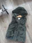 Zara kamizelka 134 /140 stan idealny szary Zara