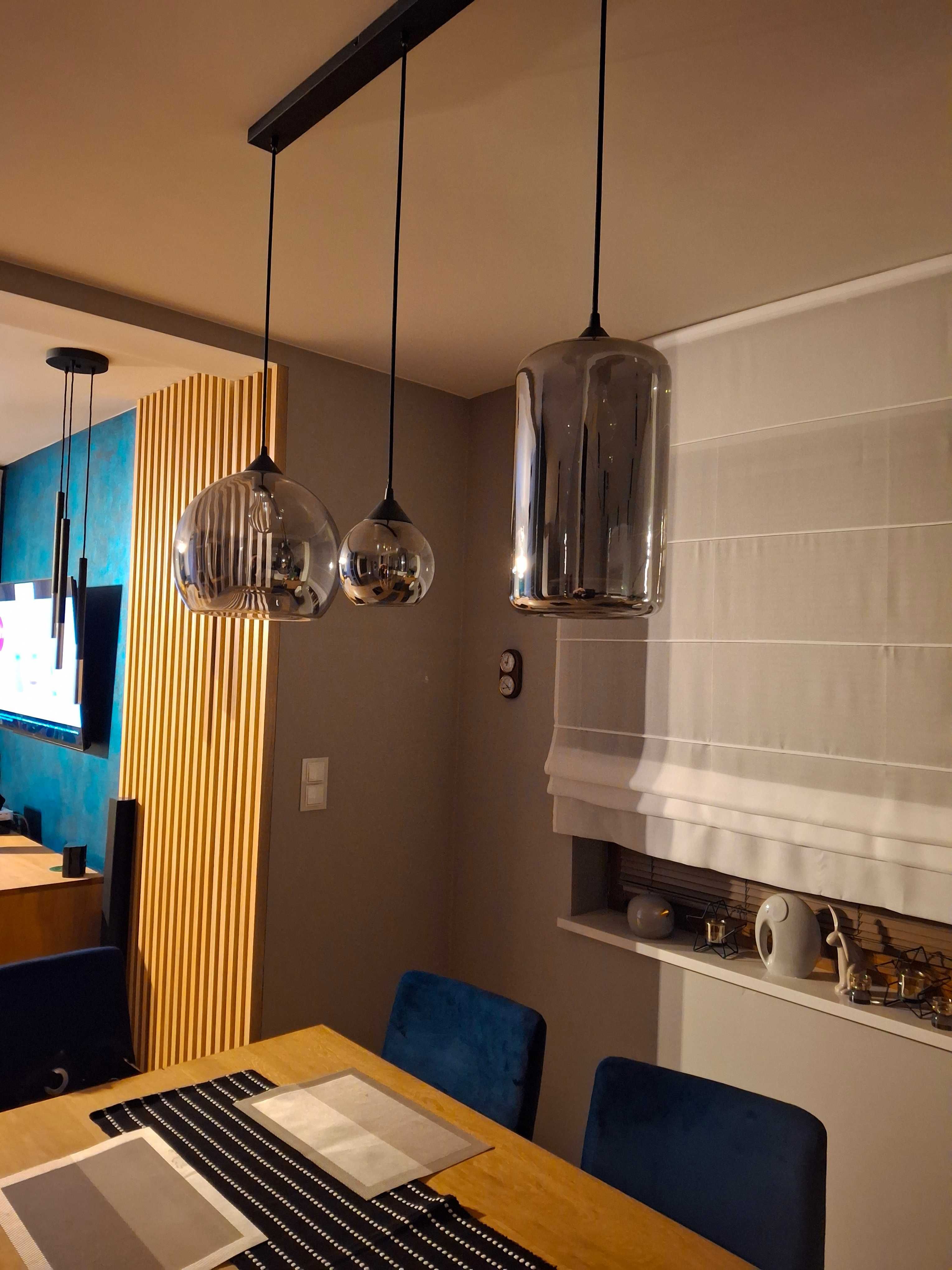 Lampa wisząca 3 kloszowa pokojowa