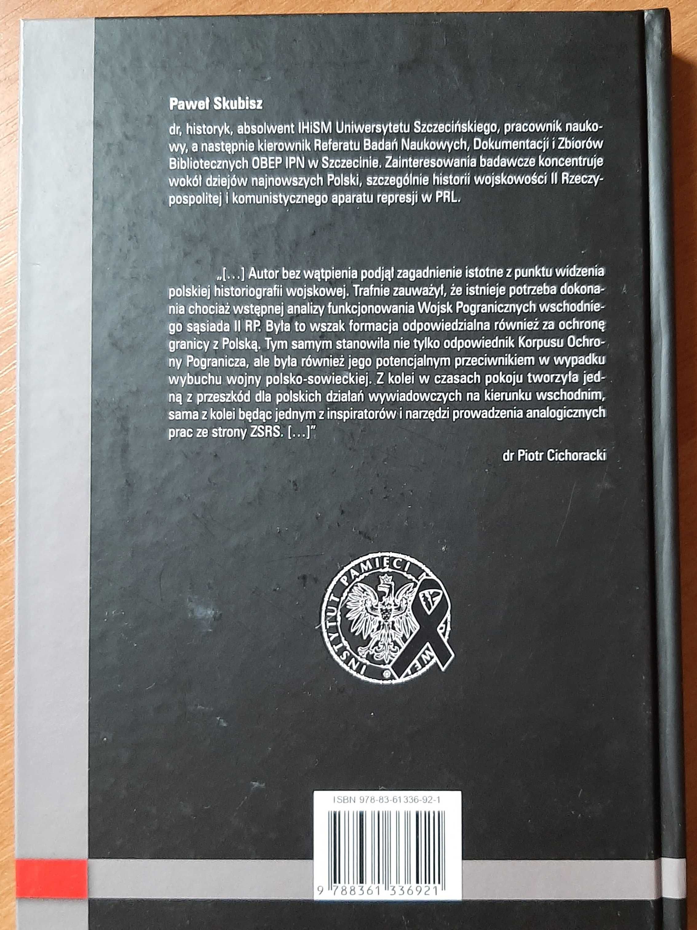 Wojska Pograniczne ZSRS na odcinku z Polską  + autograf