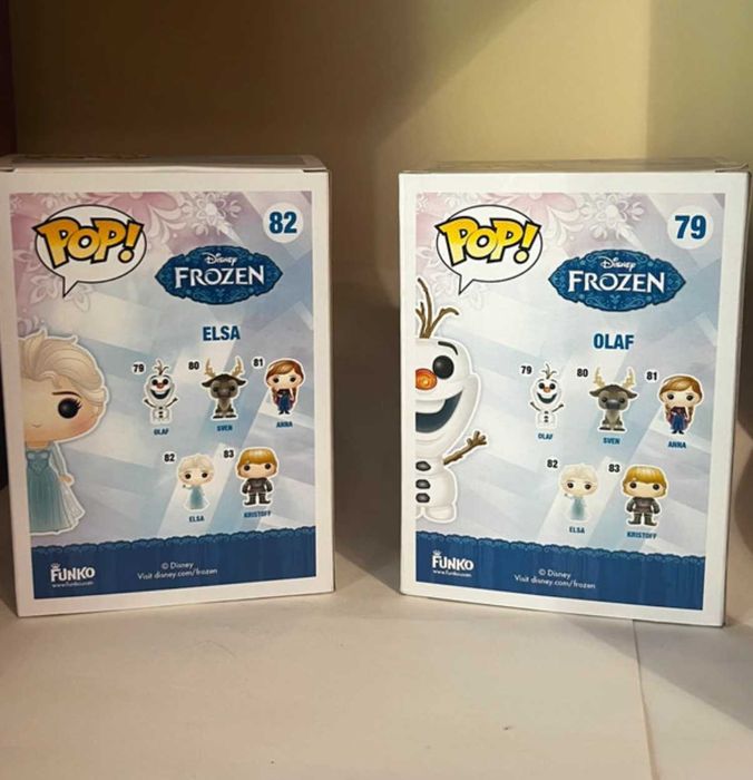 Funko Pop! Vinyl: Disney - Elsa #82 and Olaf #7964365332282626123