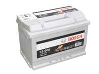 Аккумулятор BOSCH Silver 6ст-77А/ч R+ S5008