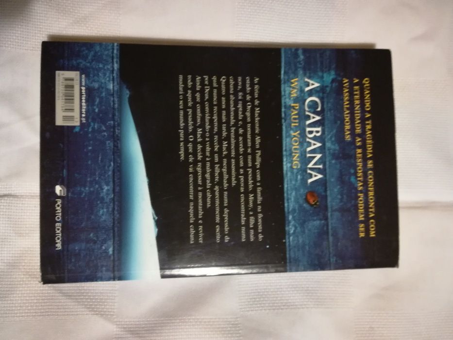 Livro "A Cabana- William P Young"- Oferta portes de envio.