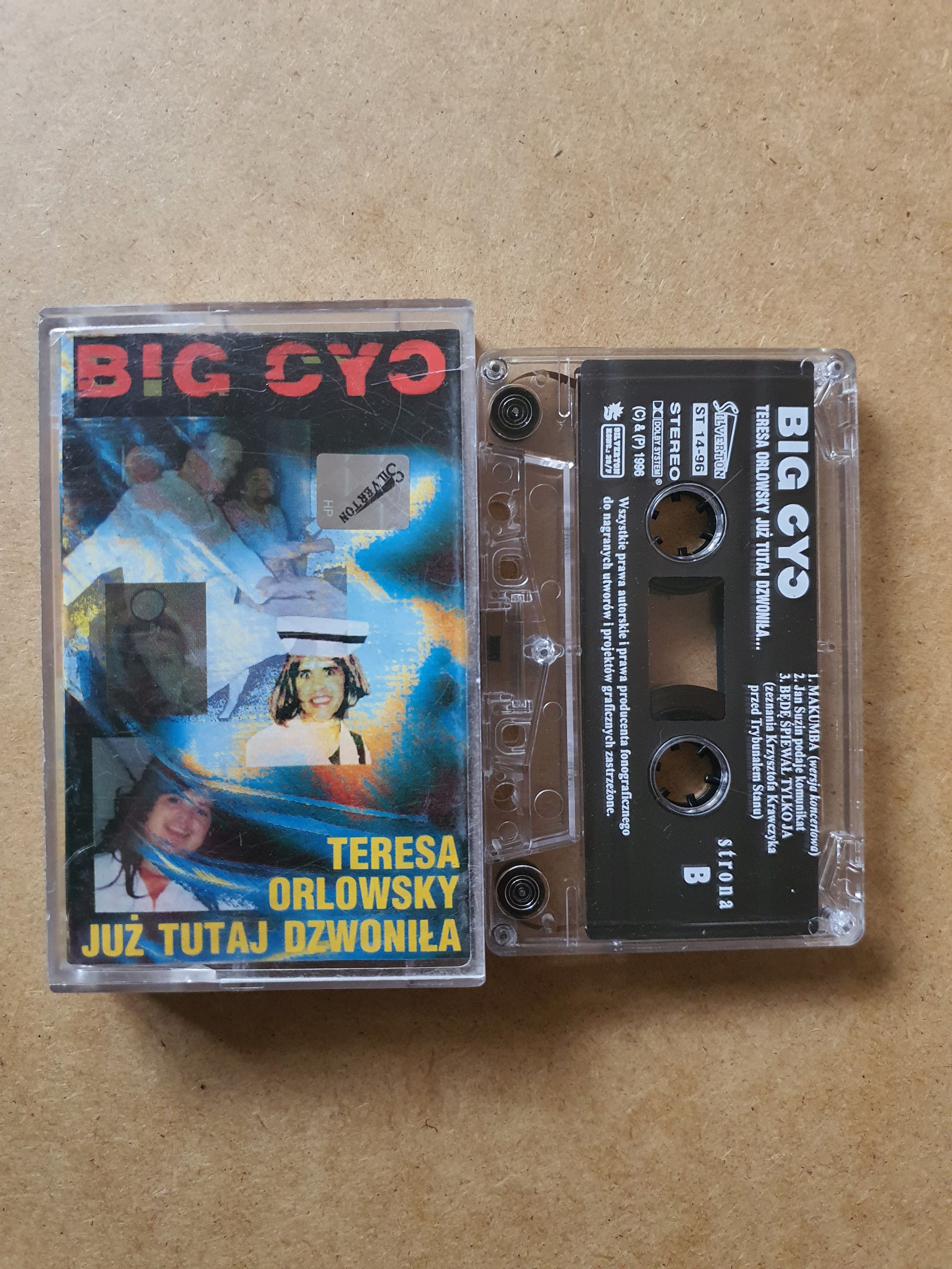 Big Cyc - Teresa Orlowsky Już Tutaj Dzwoniła  kaseta UNIKAT