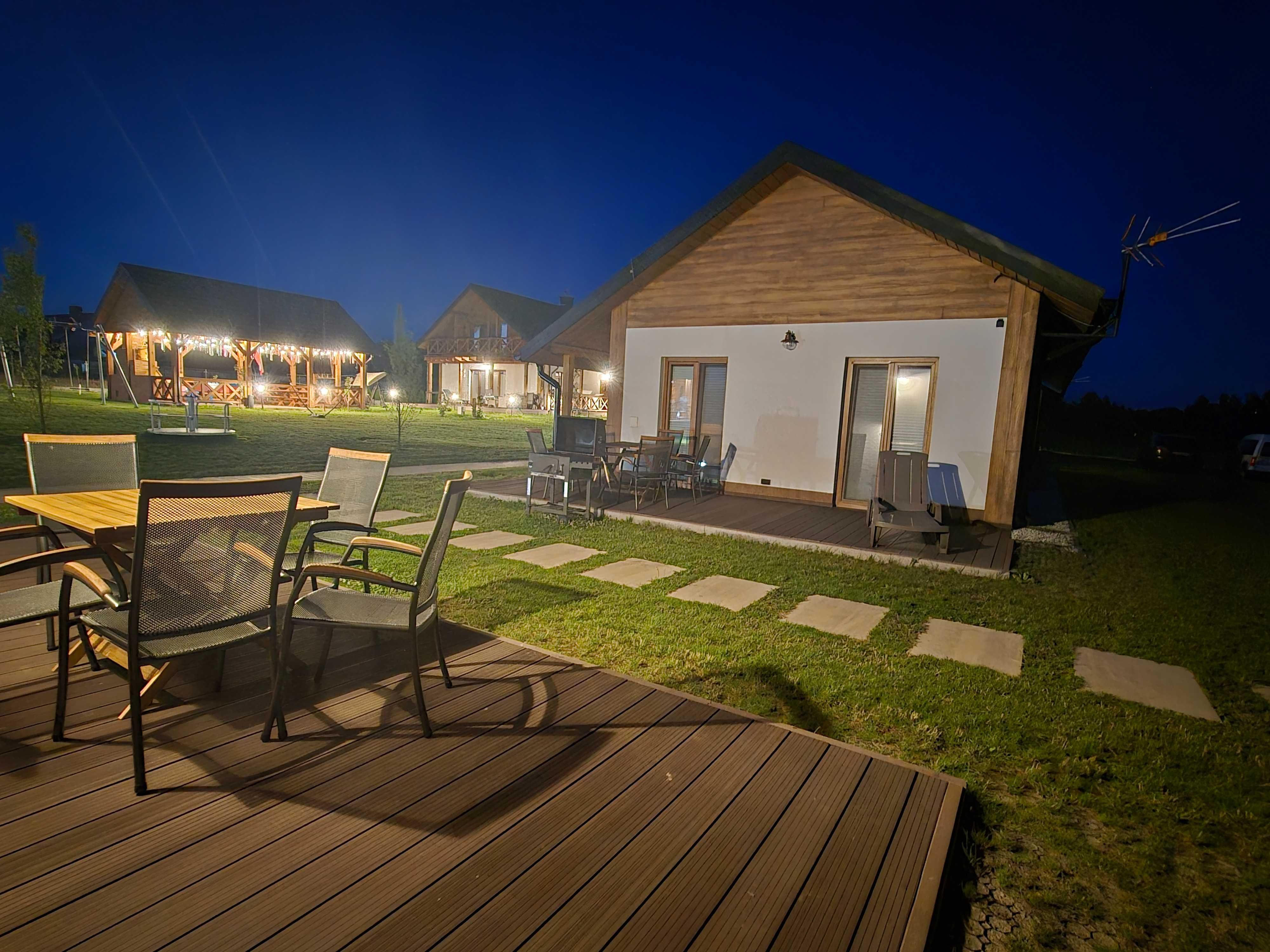Nowe domki dla Rodzin z dziećmi, plac zabaw, jacuzzi, wolny od 8 VIII