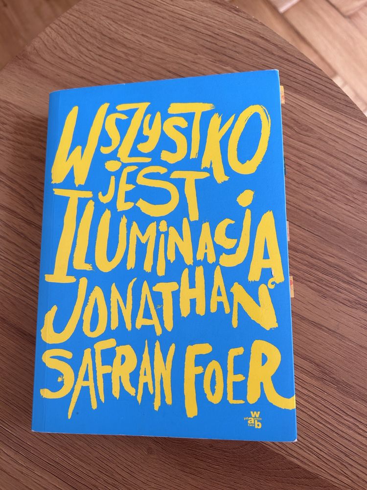 Książka Wszystko jest iluminacją - Jonathan Safran Foer
