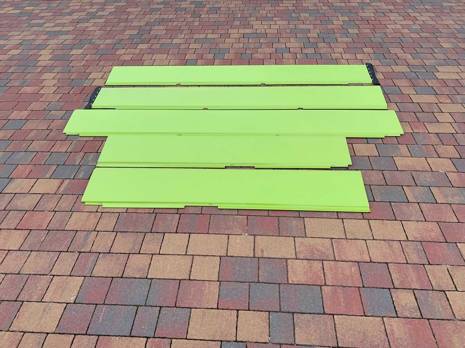 Stół do Rzepaku, Claas Vario V1050 Typ 716, Blachy pośrednie, Lexion