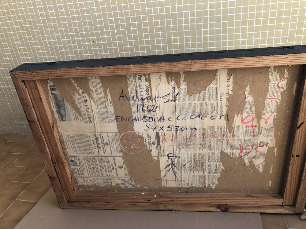 Quadro original de Avelino Sá 1992