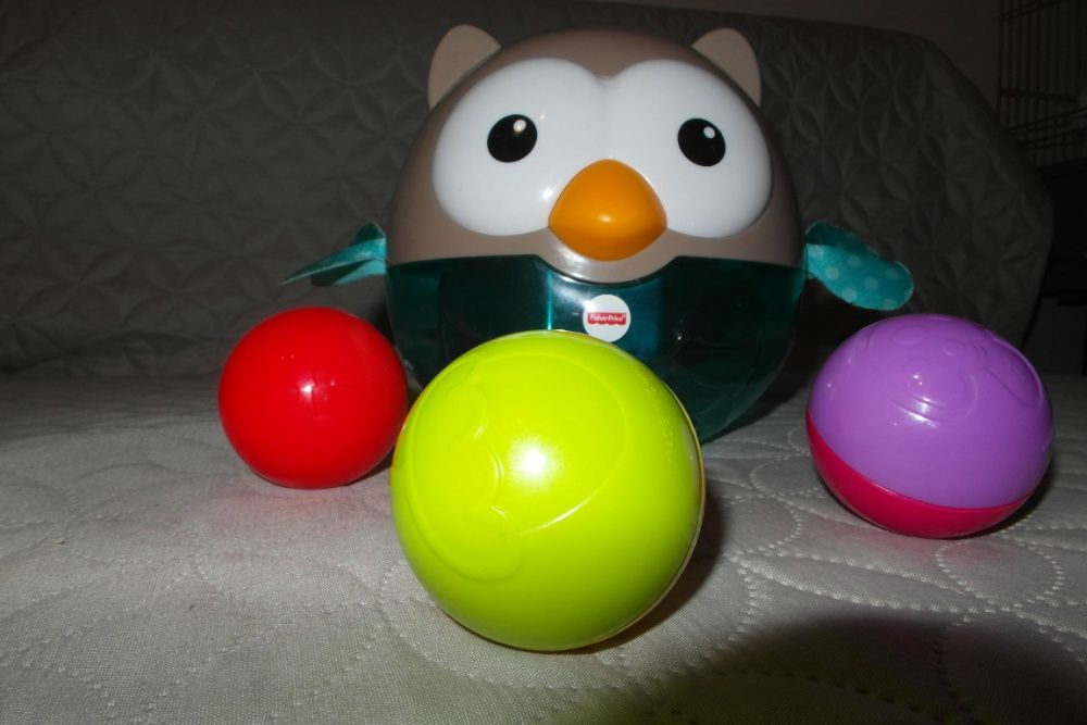 Fisher-Price Sóweczka Kuleczka Z Piłeczkami , Sowa