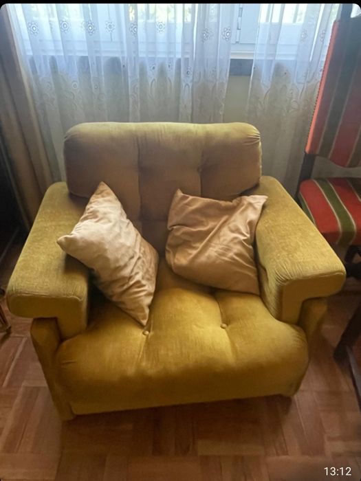 Sofás de veludo como novos
