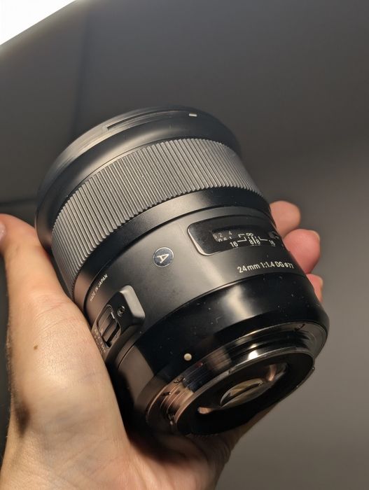 Sigma Art 24 mm 1.4 DG , do Canona
