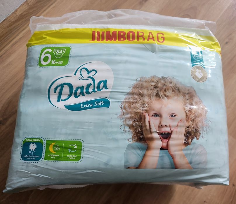 Pampersy Dada extra soft 6 Jumbo bag