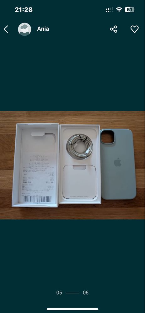 I Phone 14 plus  fioletowy
