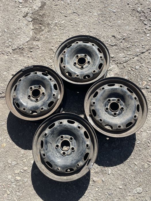 Железные диски,сталеві диски, штампы vw, skoda 5х100 r14 комплект