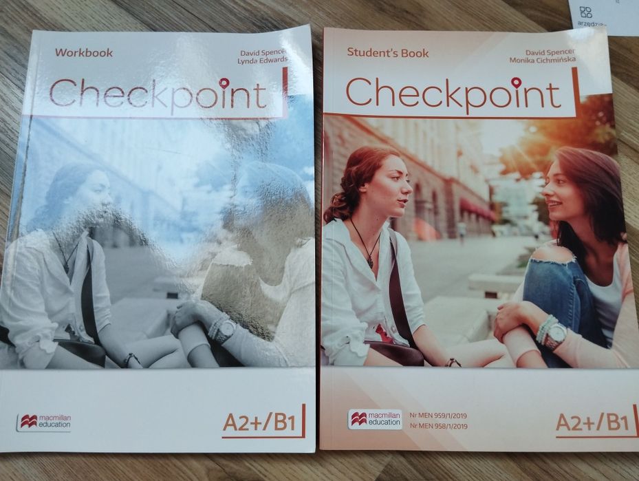 Checkpoint podręcznik plus ćwiczenia, zestaw
