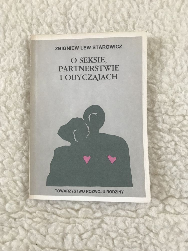 O seksie, partnerstwie i obyczajach - Starowicz, stara książka vintage