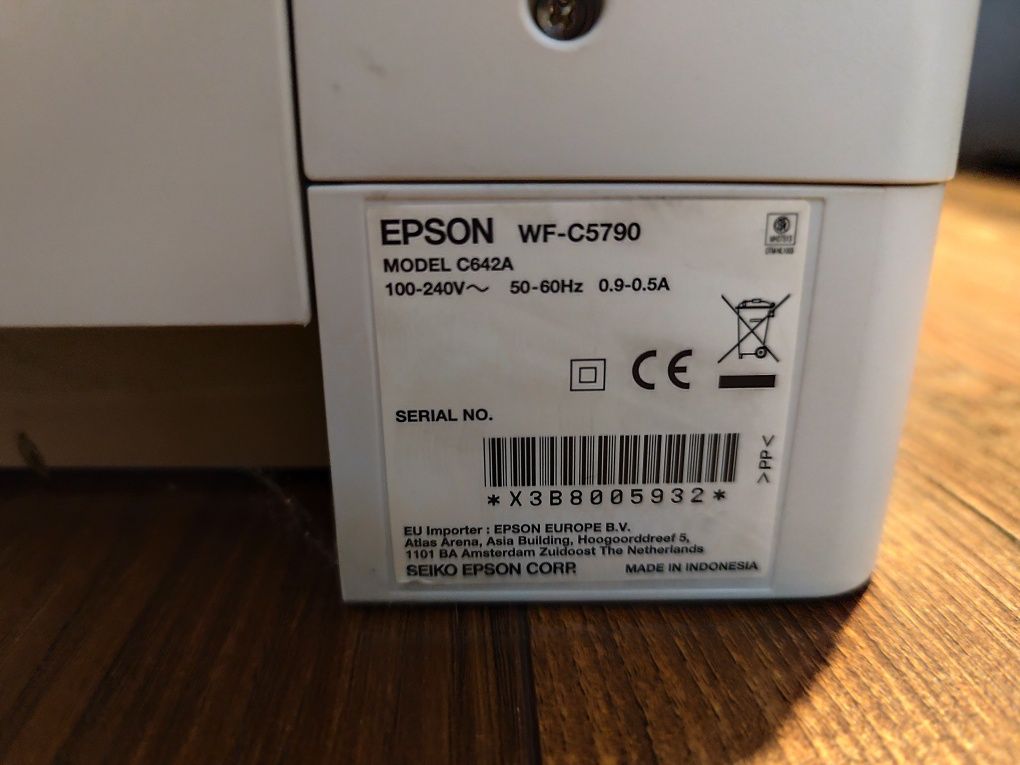 Drukarka / urządzenie wielofunkcyjne Epson WorkForce Pro WF-C5790DWF