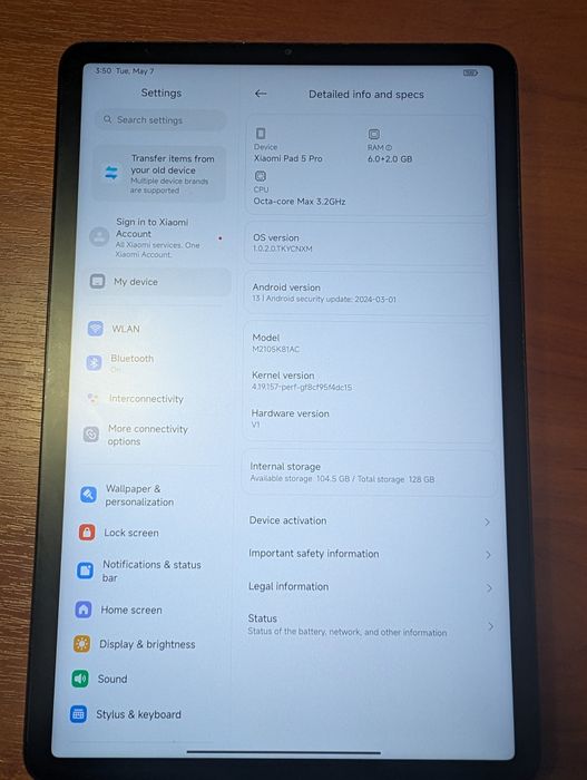 Xiaomi Mi Pad 5 Pro