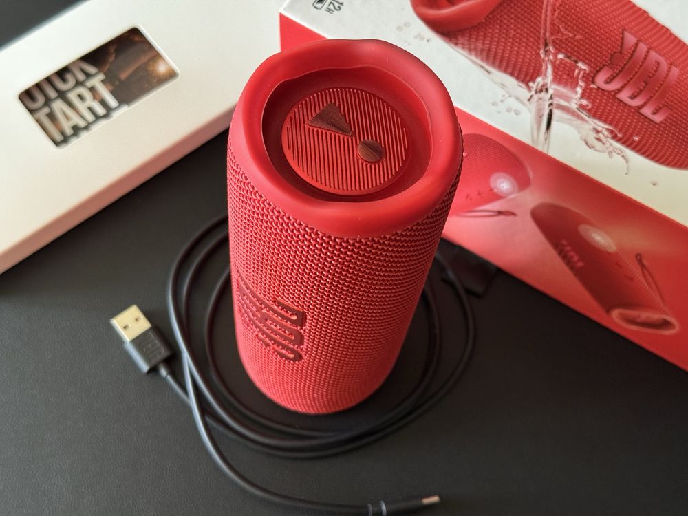 JBL Flip 6 czerwony, głośnik bluetooth, jak nowy