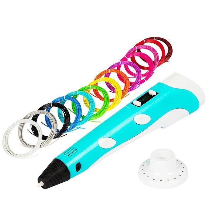 Długopis 3D dla dzieci BLOW + 13x wkłady filament multikolor 55-001#